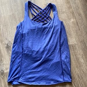 Lululemon shirt with attached sports bra